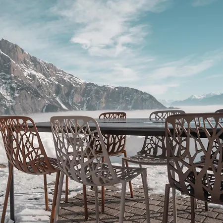 Alpesi faház 4 Saisons With Jacuzzi - Ovronnaz