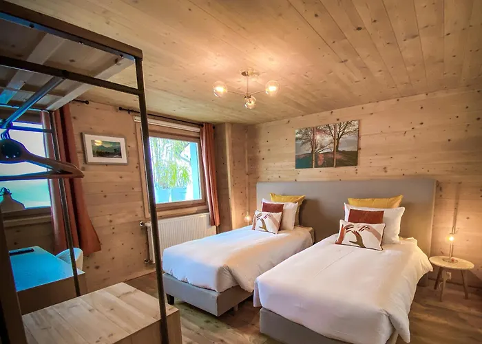 Alpesi faház 4 Saisons With Jacuzzi - Ovronnaz