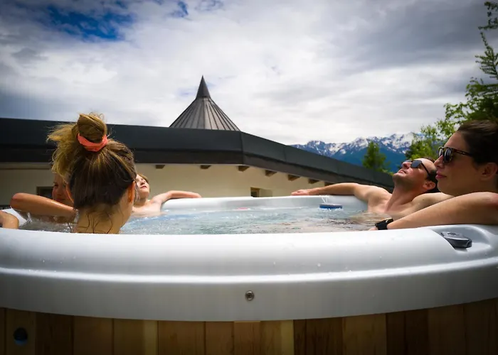 4 Saisons With Jacuzzi - Alpesi faház Ovronnaz