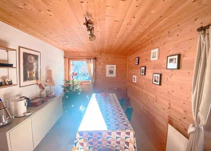 4 Saisons With Jacuzzi - Alpesi faház Ovronnaz