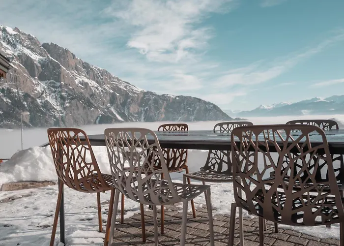 Alpesi faház 4 Saisons With Jacuzzi - Ovronnaz