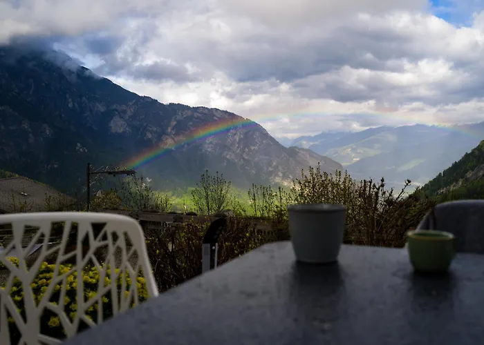 4 Saisons With Jacuzzi - Alpesi faház Ovronnaz